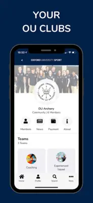 OxSport android App screenshot 4